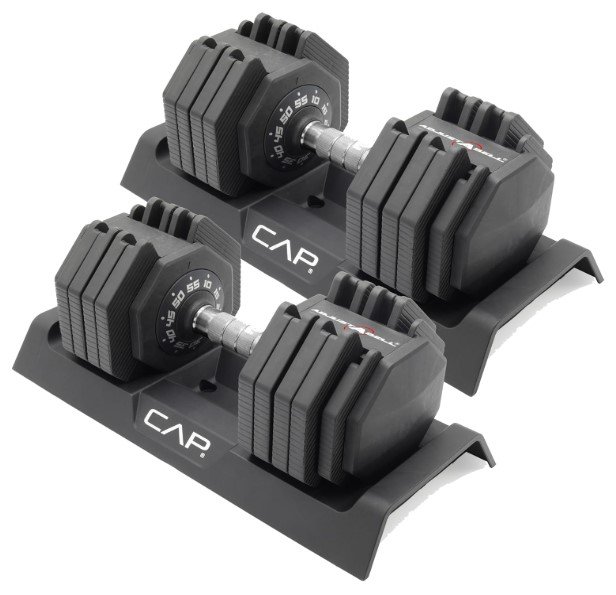 CAP Heavy Adjustable Dumbbells