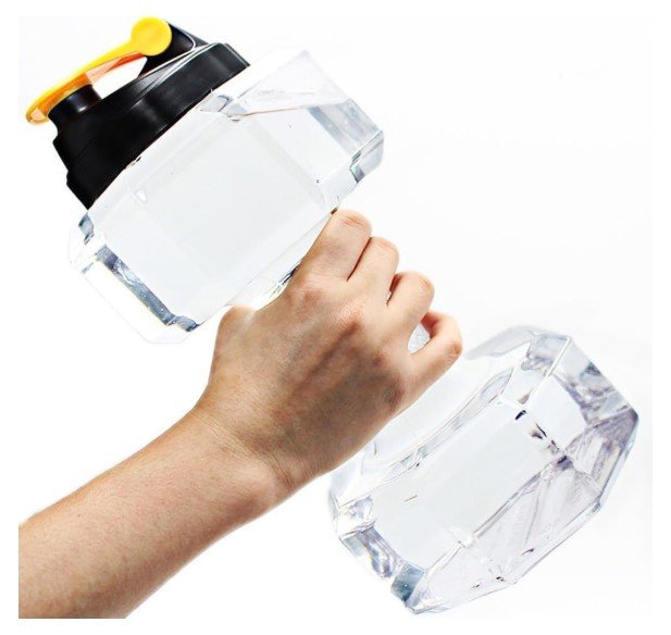 Dulcii Dumbbell Shape Water Bottle