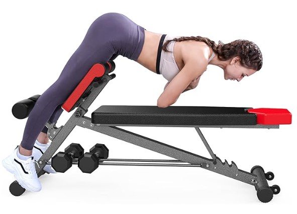 FF Finer Form Adjustable Workout Bench Press