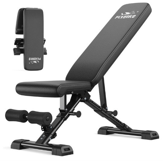 FLYBIRD Adjustable FID Weight Bench