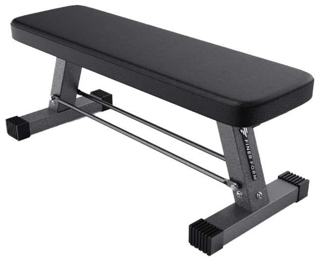 Finer Form Flat Weight Bench for Hip Thrusts