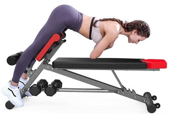 Finer Form Workout Bench Press for Home Gym