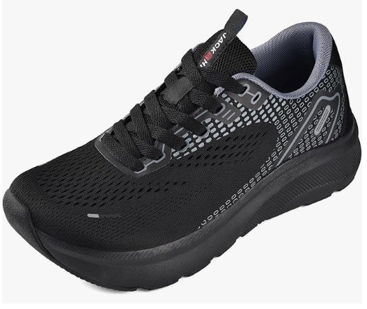 JACKSHIBO Width Sneakers for Plantar Fasciitis