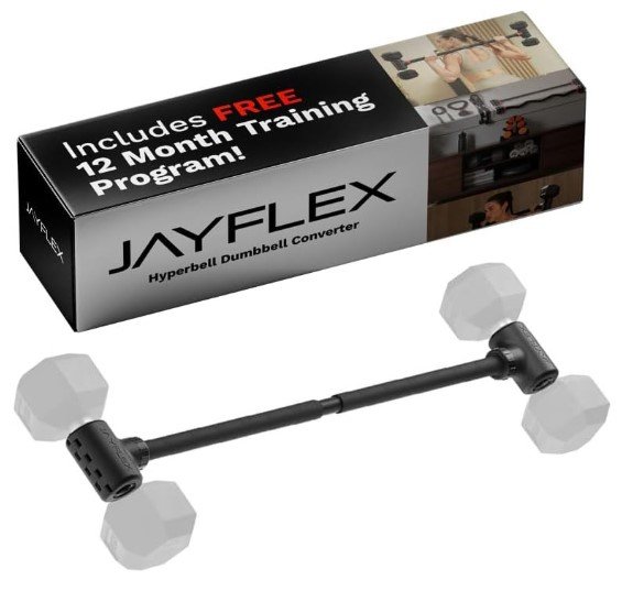 Jayflex Dumbbell to Barbell Converter