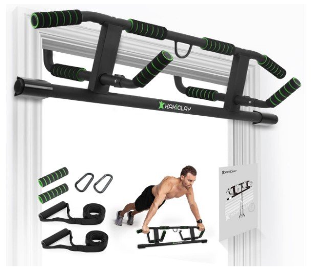 KAKICLAY 2026 Upgrade Multi-Grip Pull Up Bar