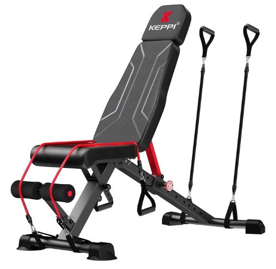 Keppi Adjustable & Compact Workout Bench