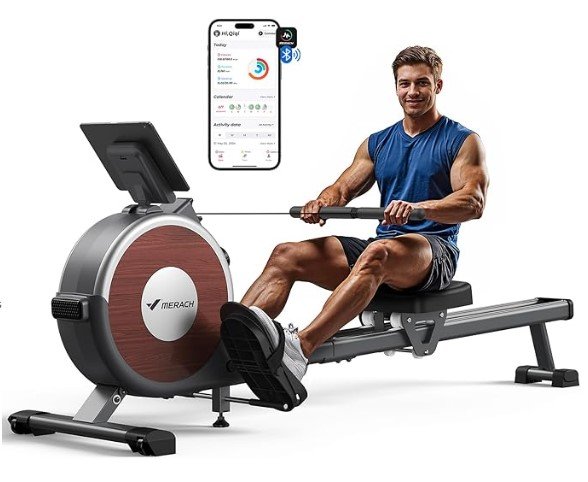 MERACH Magnetic Rowing Machines for Home