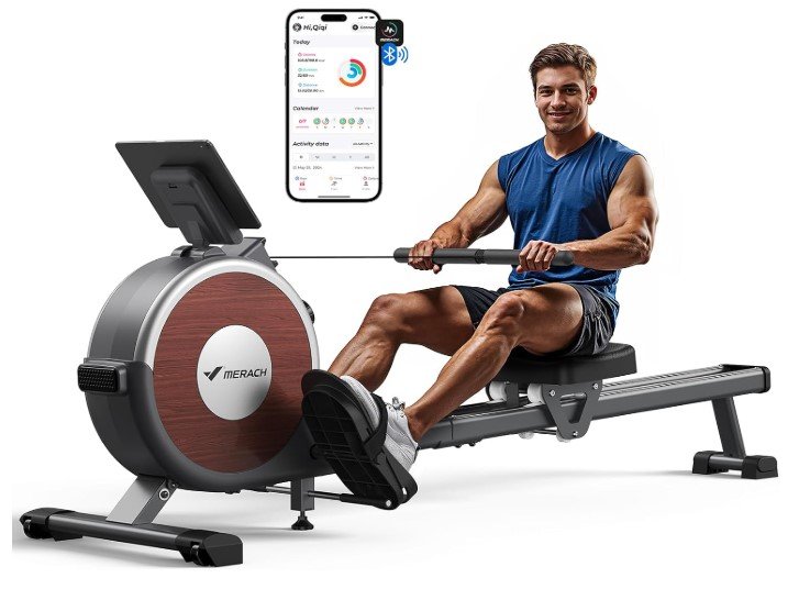 MERACH Rowing Machines for Heavy People