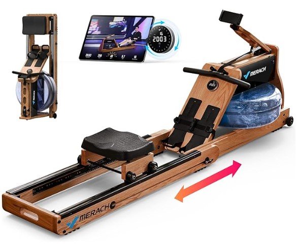 MERACH Water Rowing Machines for Home