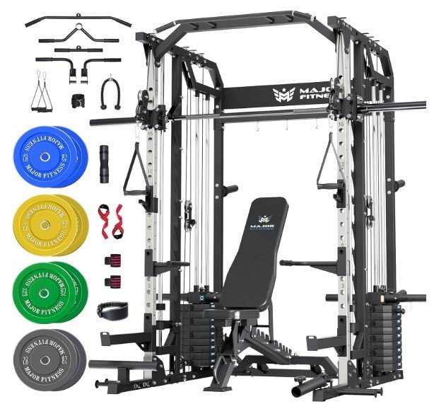 Major Fitness All-in-One Home Gym Squat Rack