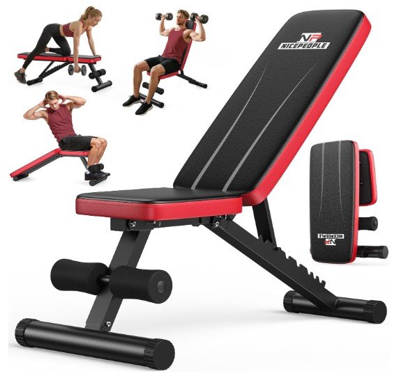NICEPEOPLE Basic Weight Adjustable Bench
