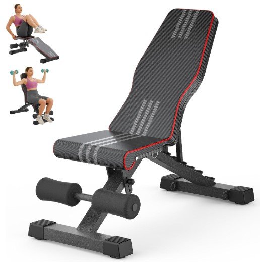 OUNUO Multi-Function 6 in 1 Weight Bench