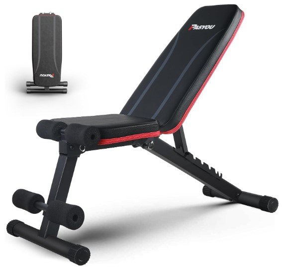 PASYOU Incline & Decline Position Weight Bench