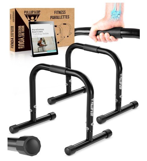PULLUP & DIP Medium Parallette Bars For Calisthenics