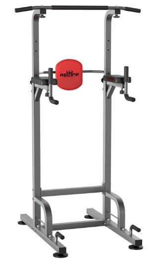RELIFE REBUILD YOUR LIFE Power Tower Pull Up Bar