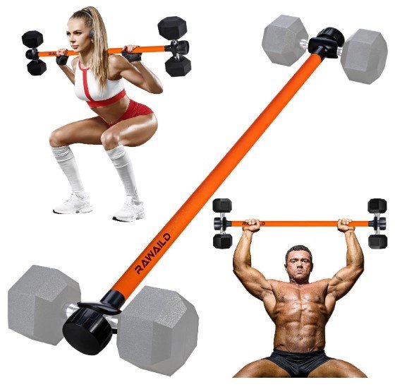 Rawaild Dumbbell to Barbell Converter