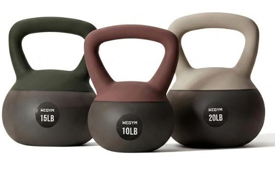 WeGym Soft Anti-Slip Kettlebell Sets