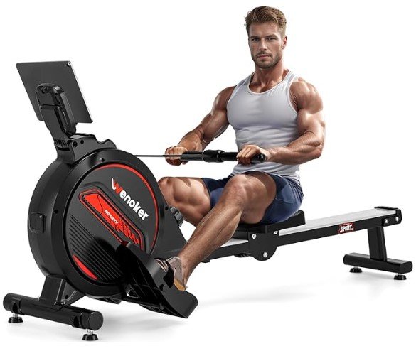 Wenoker Magnetic Rower Machine for Home