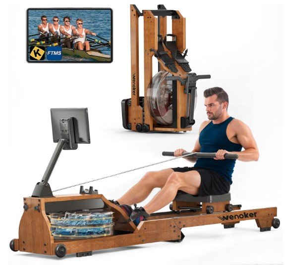 Wenoker Water Rowing Machine for Home