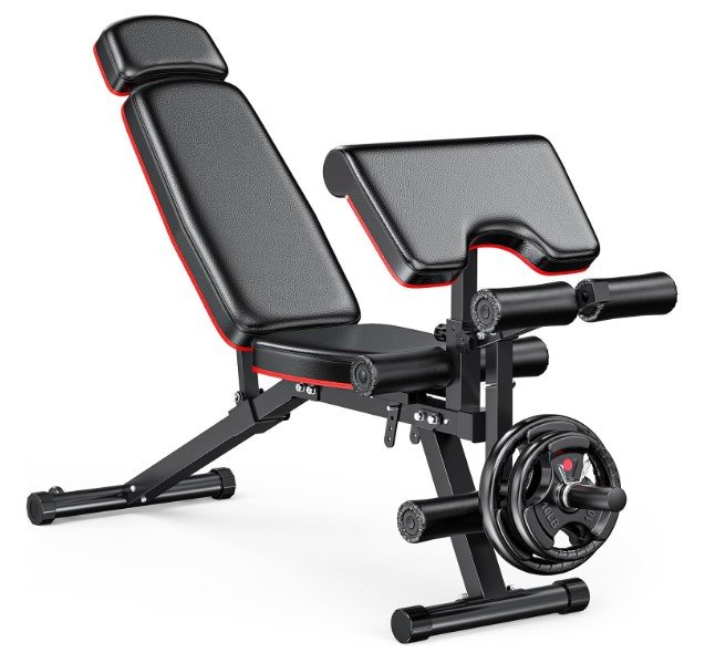 XDDIAS Curl Bench Incline Decline Workout Bench