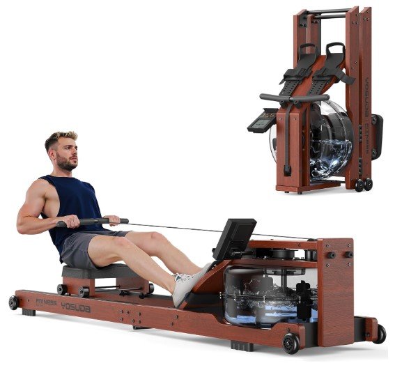 YOSUDA 400LBS Weight Capacity Rower Machine