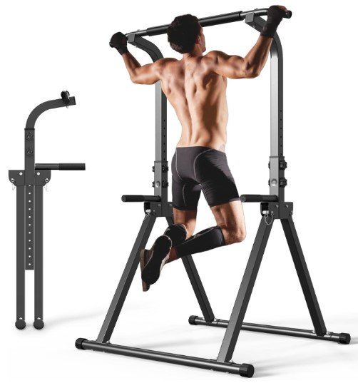 YYJO Foldable Pull Up Bar Free Standing Bar