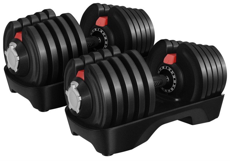 Yaheetech Adjustable Heavy Dumbbell Set