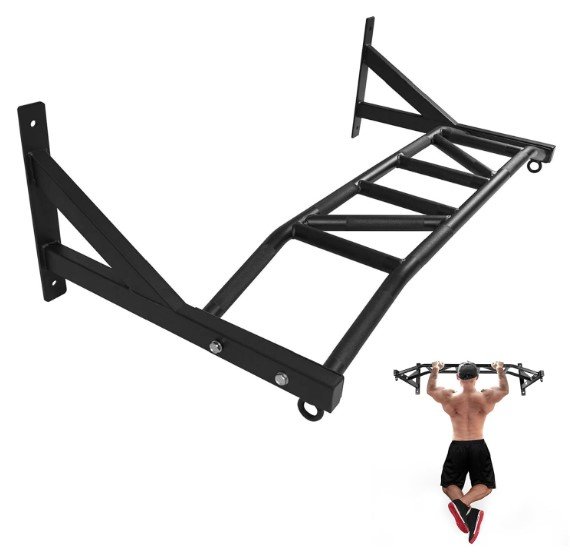 Yes4All Heavy Duty Wall Mounted Pull Up Bar