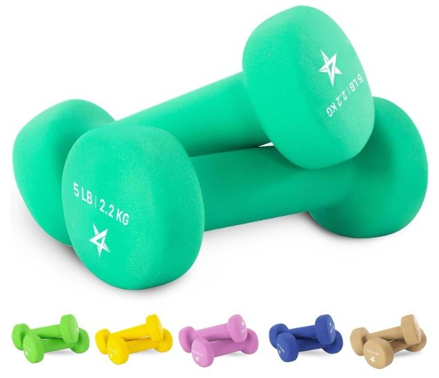 Yes4All Neoprene Coated Dumbbell Hand Weight