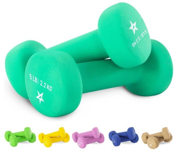 Yes4All Neoprene Coated Dumbbell for Seniors