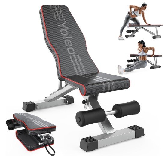 Yoleo Portable & Compact Design Weight Bench