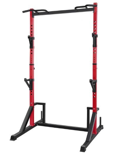 CANPA Adjustable Squat Stand Rack for Home Gym