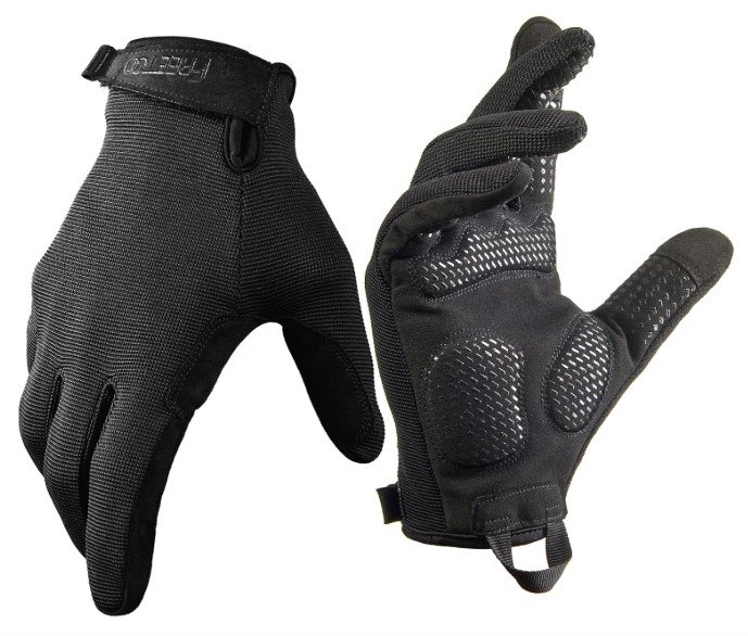 FREETOO Full-Finger Padded Gym Gloves