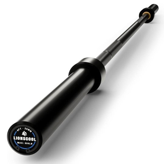 LIONSCOOL Premium Barbell for Home Gym