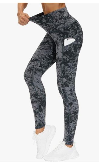 THE GYM PEOPLE Thick High Waist Leggings