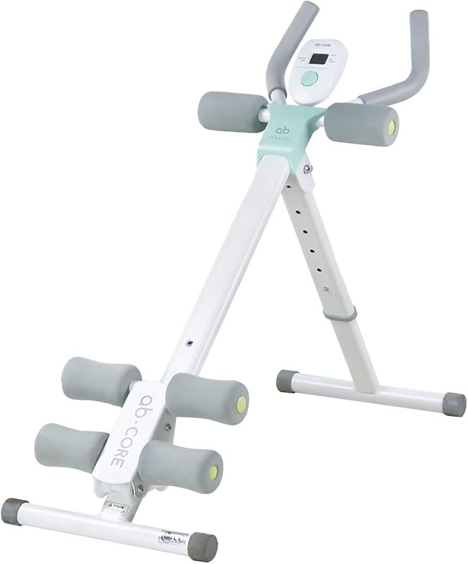 Leikefitness AB9300 Height Adjustable Ab Trainer with LCD Monitor