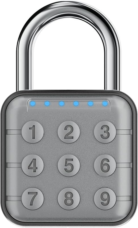High Security 4-Digit Combination Lock for Gym, School, and Outdoor Lo