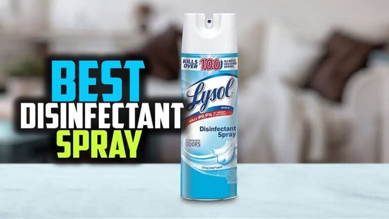 Best Disinfectant Sprays for Gym Equipment