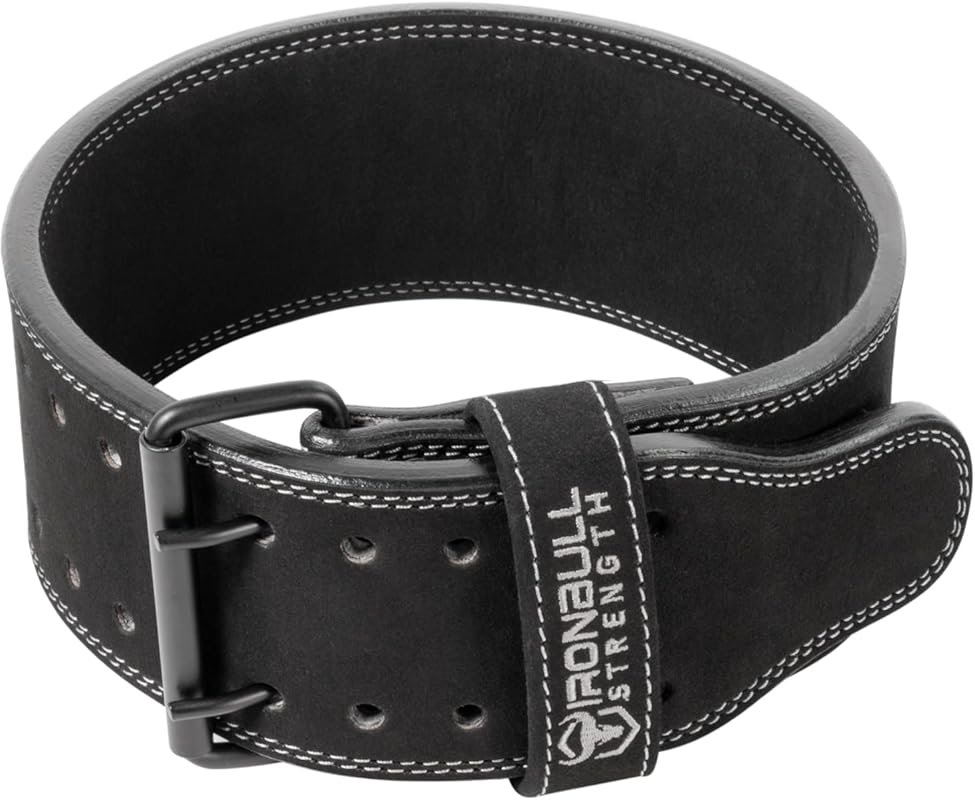IPF Approved 10mm Leather Powerlifting Belt for Men and Women – 4in Pr