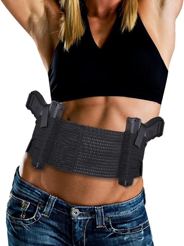 Breathable Elastic Waistband Gun Holster