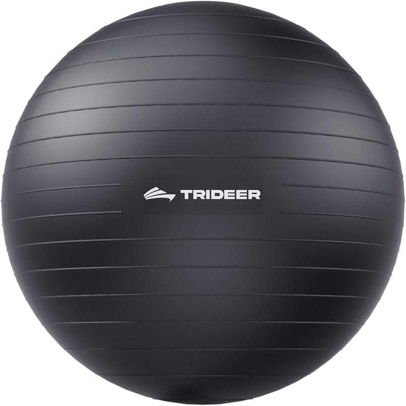 Trideer Stability Ball – 5 Sizes for Yoga, Pilates, Core Training & Ph