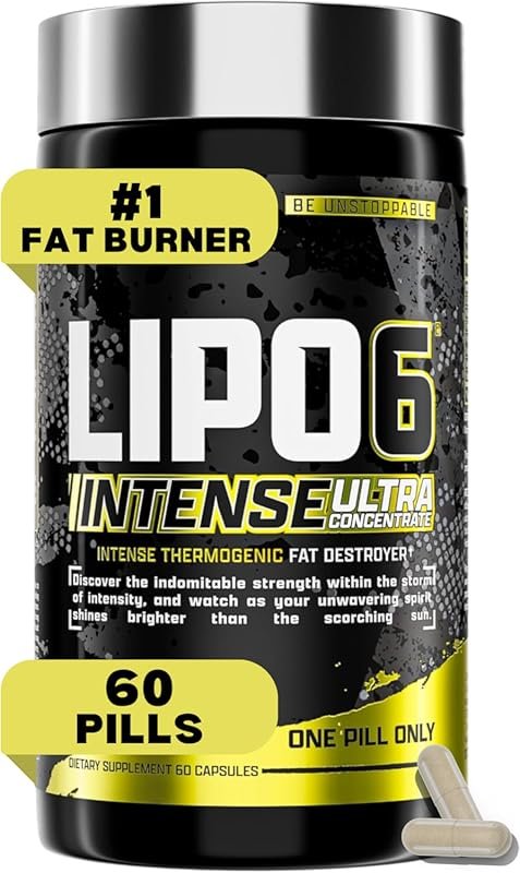 Nutrex Research Lipo6 Black Intense – Ultra-Concentrated Thermogenic F