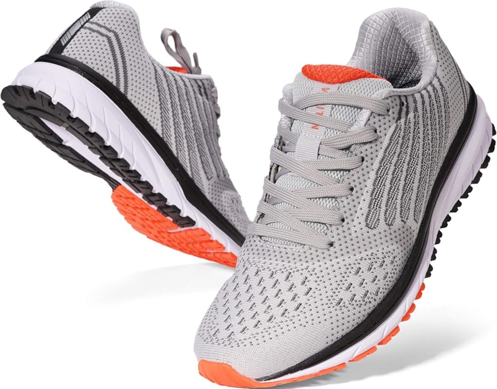 Joomra Whitin Men's Supportive Running Shoes Cushioned Athletic Sneake