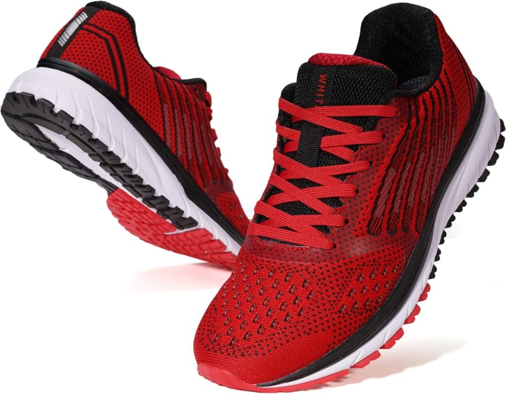 Joomra Whitin Men's Cushioned Supportive Running Shoes – Athletic Comf