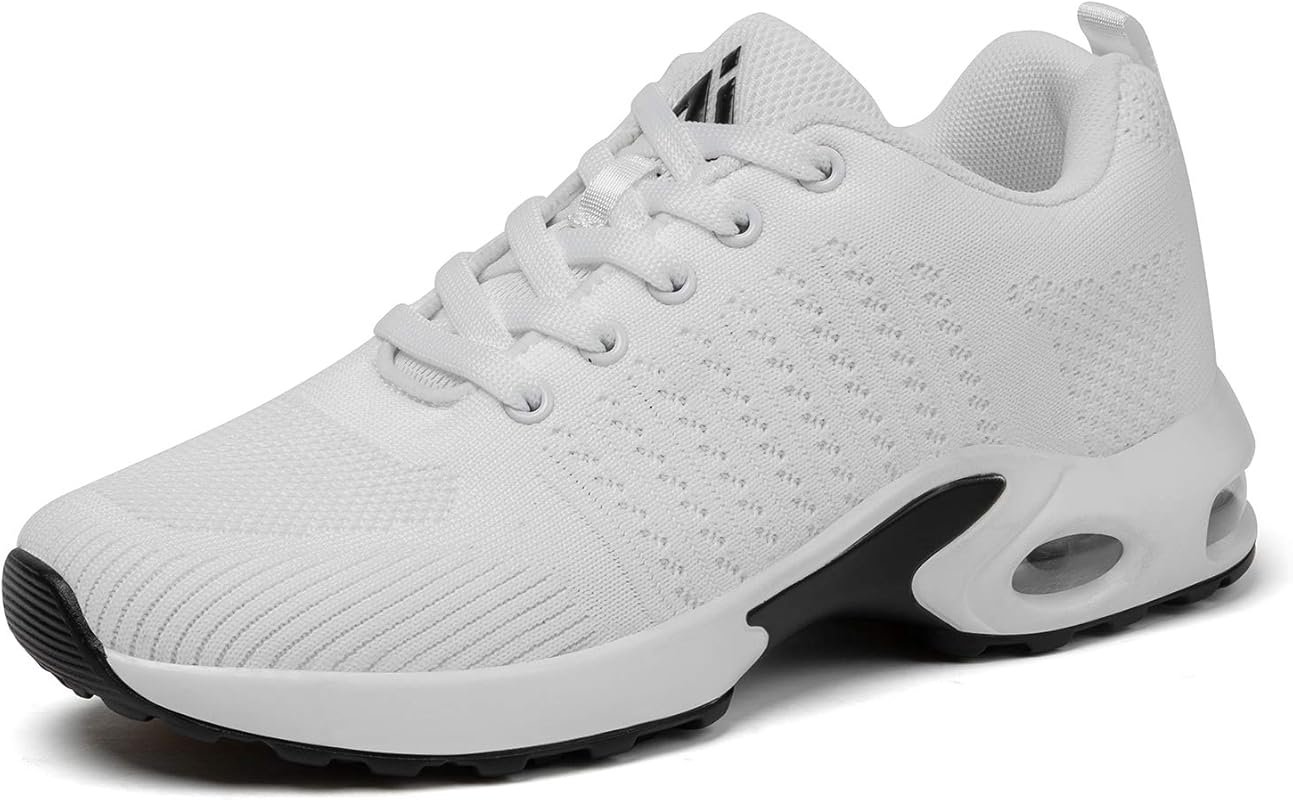 Women's Air Cushion Tennis Shoes with Arch Support and Lightweight Design
