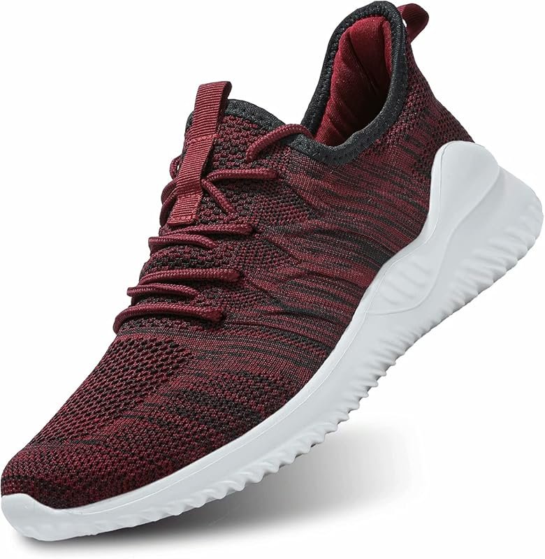 Men's Lightweight Slip-On Running Shoes – Breathable, Soft Sole, Casua