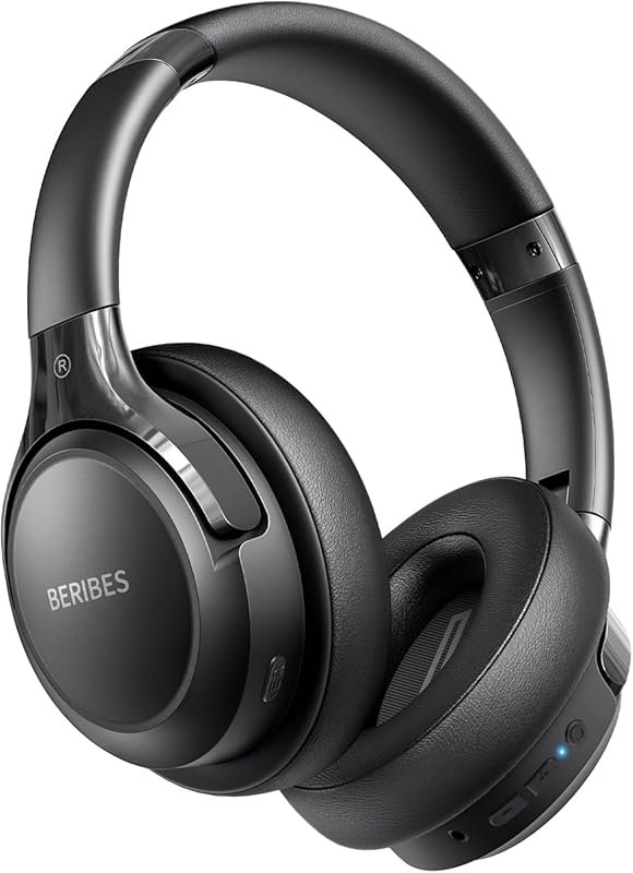BERIBES Over-Ear Bluetooth Headphones with 65H Playtime, 6 EQ Modes, H