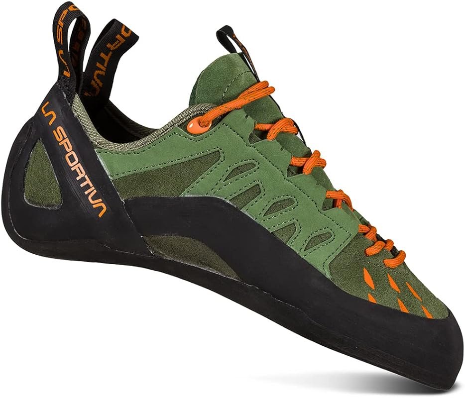 Durable Men’s Rock Climbing Shoes with Lacing Closure for Sport and Bo