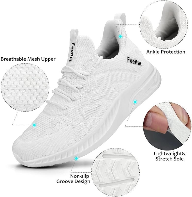 Lightweight Slip-On Women's Running Shoes – Ideal for Gym, Walking, Te