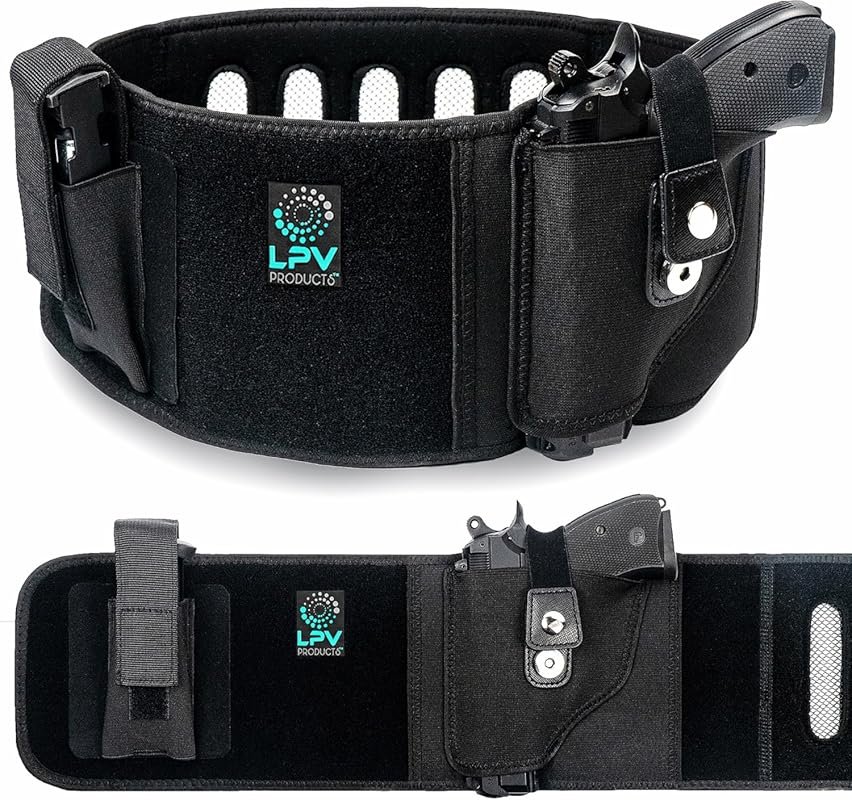 Award-Winning Belly Band Holster for Deep Concealment with Magnet Retention